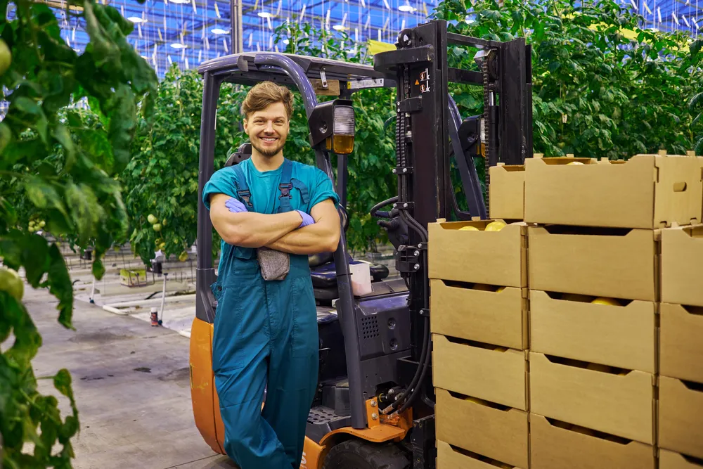 Wynajem wózka widłowego w rolnictwie - get-a-truck.pl