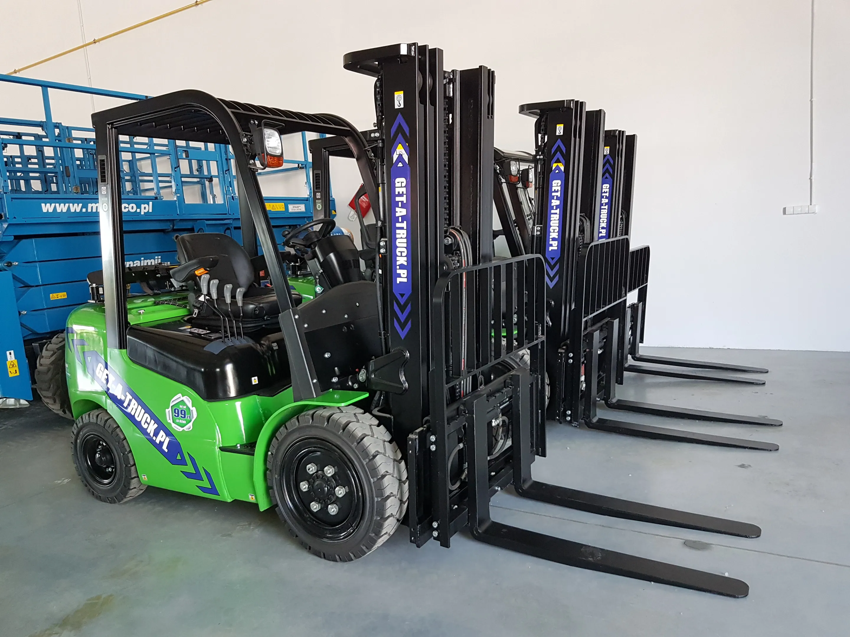 Z czego składa się widłak? Budowa wózka widłowego - Get-A-Truck