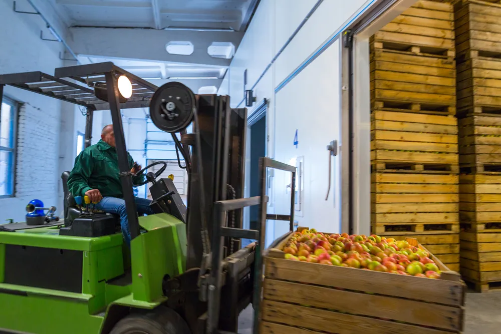 Wykorzystanie wózków widłowych w branży spożywczej | get-a-truck.pl